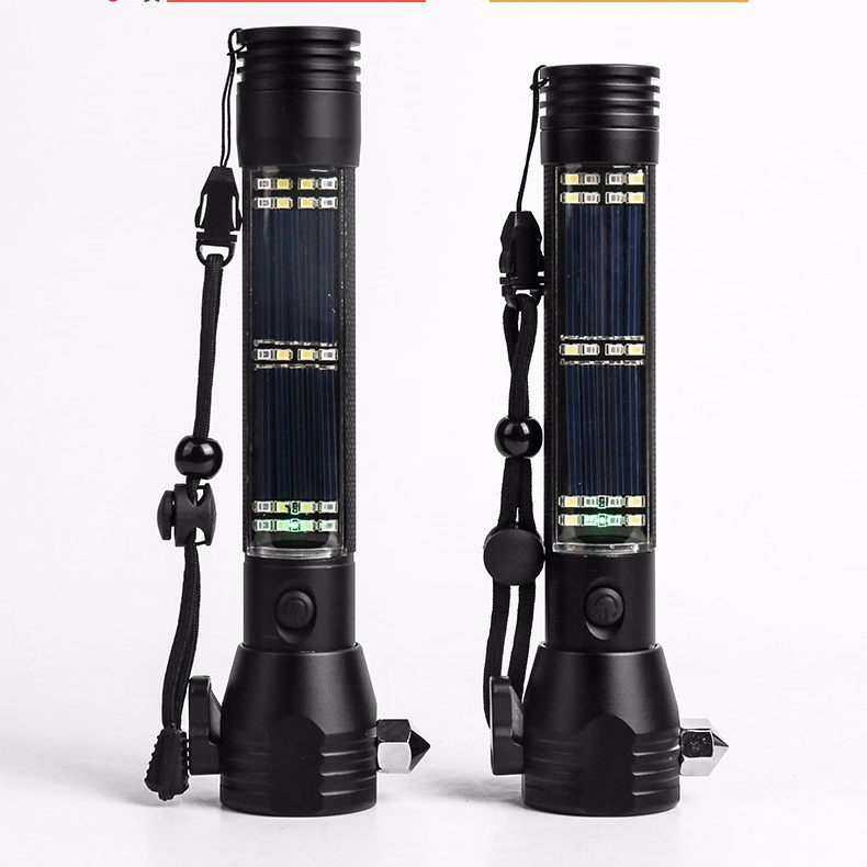 Đèn Pin Năng Lượng Mặt Trời 11 Chức Năng Tích Hợp Cao Cấp, Đầy Đủ Mọi Chức Chức Năng Cần Thiết Khi Cần Tới Trên Ôtô Gd069 - Lady'S Passion - Ảnh 6