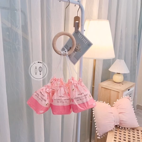 Khăn Mặt Khô Animerry Dùng 1 Lần Lau Khô, Lau Ướt , Giấy Lau Mặt Dùng Một Lần Loại Lớn Gd073 - Lady'S Passion - Ảnh 6