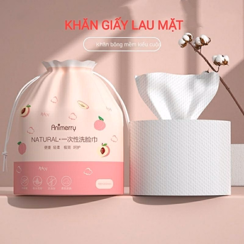 Khăn Mặt Khô Animerry Dùng 1 Lần Lau Khô, Lau Ướt , Giấy Lau Mặt Dùng Một Lần Loại Lớn Gd073 - Lady'S Passion - Ảnh 9