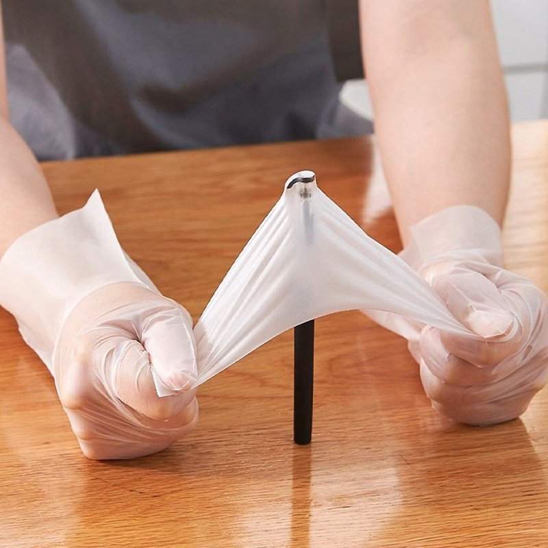 Set 100 Găng Tay Cao Su Tpe Dùng 1 Lần Victoria Làm Bếp Nấu Ăn Vệ Sinh Siêu Dai Hộp 100 Găng Tay Gd076 - Lady'S Passion - Ảnh 4