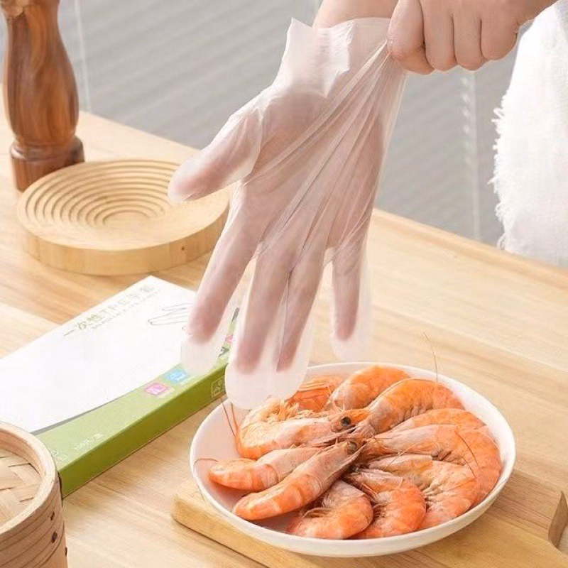 Set 100 Găng Tay Cao Su Tpe Dùng 1 Lần Victoria Làm Bếp Nấu Ăn Vệ Sinh Siêu Dai Hộp 100 Găng Tay Gd076 - Lady'S Passion - Ảnh 12