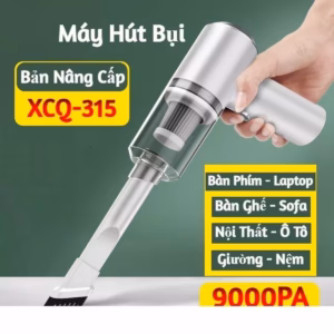 Máy Hút Bụi Oto Cầm Tay Không Dây Mini Công Suất 120W Hút Cực Mạnh 9000Pa Dung Lượng Pin 2000 Sạc Cáp Usb Gd080 - Lady'S Passion