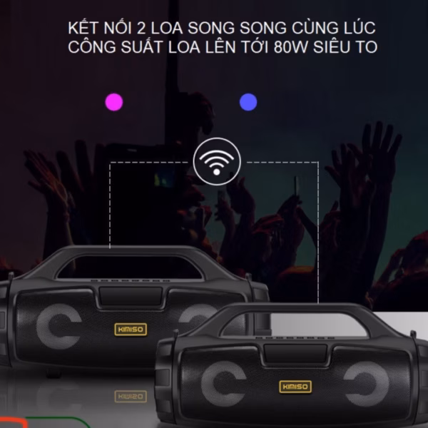 Loa Karaoke Kimiso Km-S3 Tặng Kèm Micro Karaoke Gd089 - Lady'S Passion - Ảnh 11