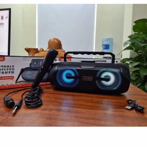 Loa Karaoke Kimiso Km-S3 Tặng Kèm Micro Karaoke Gd089 - Lady'S Passion - Ảnh 10
