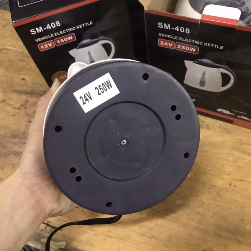 Ấm Siêu Tốc 12-24V Cho Ô Tô - Xe Tải - Xe Khách Dung Tích 1 Lít Dùng Tẩu Sạc Cực Kỳ Tiện Lợi Gd096 - Lady'S Passion - Ảnh 6