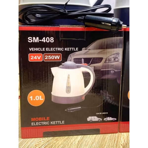 Ấm Siêu Tốc 12-24V Cho Ô Tô - Xe Tải - Xe Khách Dung Tích 1 Lít Dùng Tẩu Sạc Cực Kỳ Tiện Lợi Gd096 - Lady'S Passion - Ảnh 12