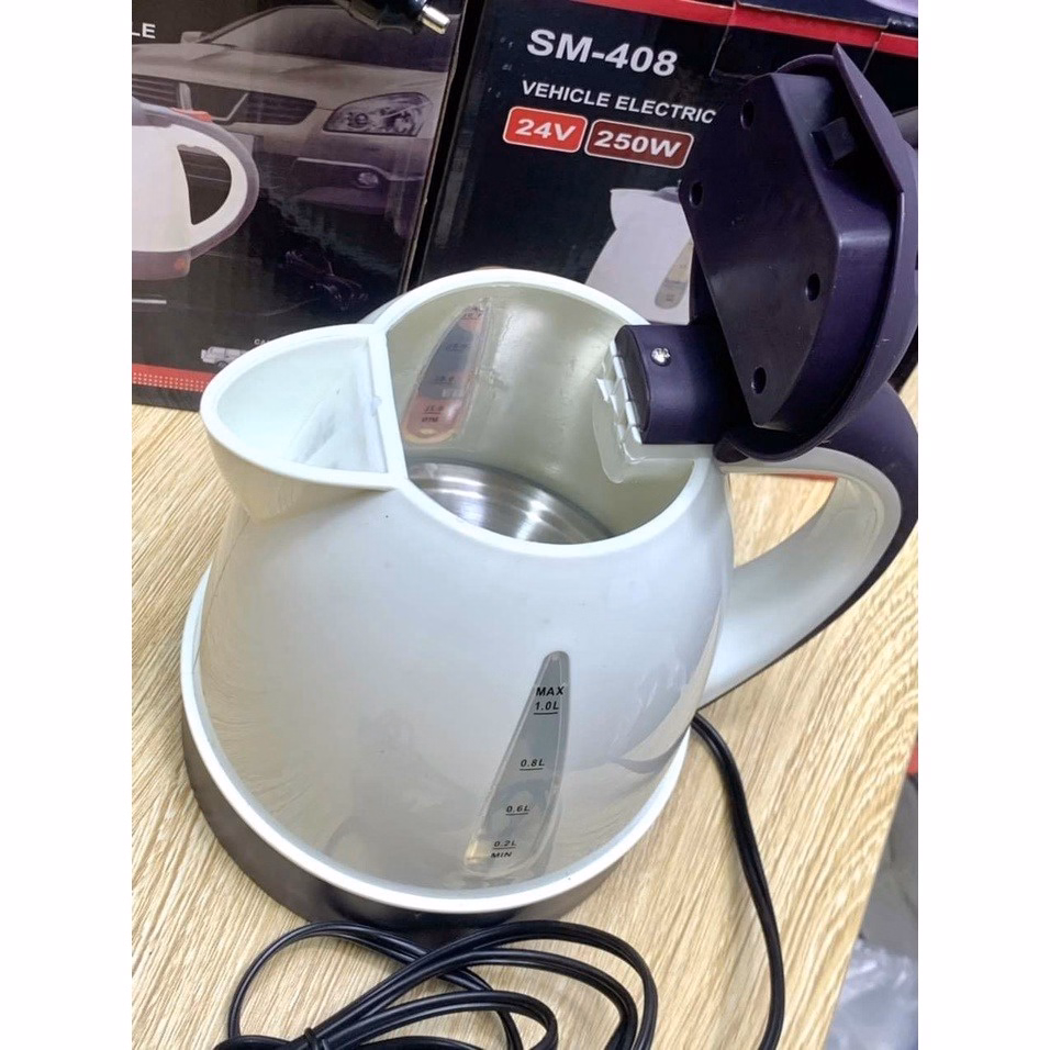 Ấm Siêu Tốc 12-24V Cho Ô Tô - Xe Tải - Xe Khách Dung Tích 1 Lít Dùng Tẩu Sạc Cực Kỳ Tiện Lợi Gd096 - Lady'S Passion - Ảnh 11