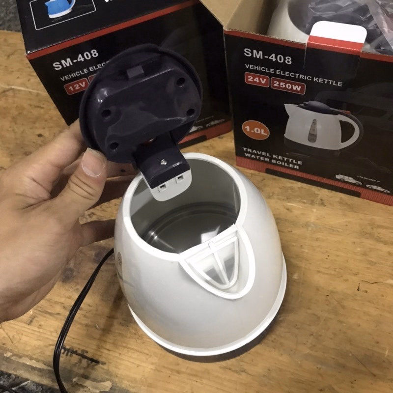Ấm Siêu Tốc 12-24V Cho Ô Tô - Xe Tải - Xe Khách Dung Tích 1 Lít Dùng Tẩu Sạc Cực Kỳ Tiện Lợi Gd096 - Lady'S Passion - Ảnh 9