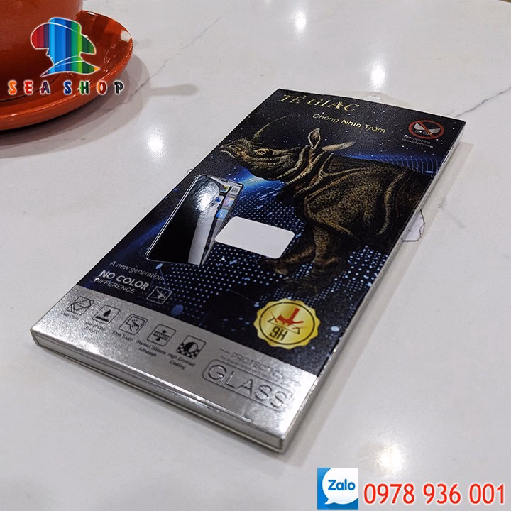Kính Chống Nhìn Trộm Vivo Y21, Y21S, Y33S- Hiệu Tê Giác - Full Màn Hình , Cảm Ứng Mượt Mà, Độ Cứng 9H - Seashop - Ảnh 5