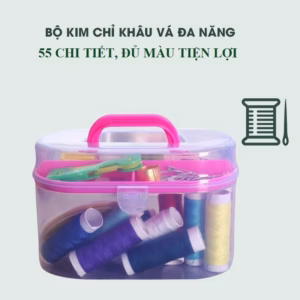 Bộ Kim Chỉ May Vá Đa Năng 55 Món Kèm Hộp Đựng Trong Suốt Gd108 - Lady'S Passion