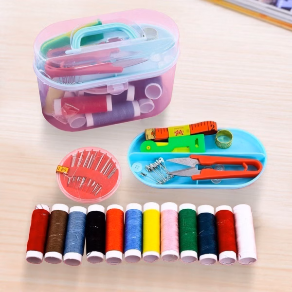 Bộ Kim Chỉ May Vá Đa Năng 55 Món Kèm Hộp Đựng Trong Suốt Gd108 - Lady'S Passion - Ảnh 4