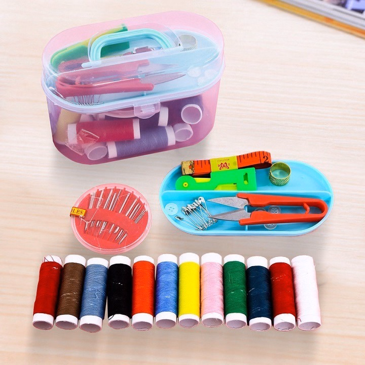 Bộ Kim Chỉ May Vá Đa Năng 55 Món Kèm Hộp Đựng Trong Suốt Gd108 - Lady'S Passion - Ảnh 4