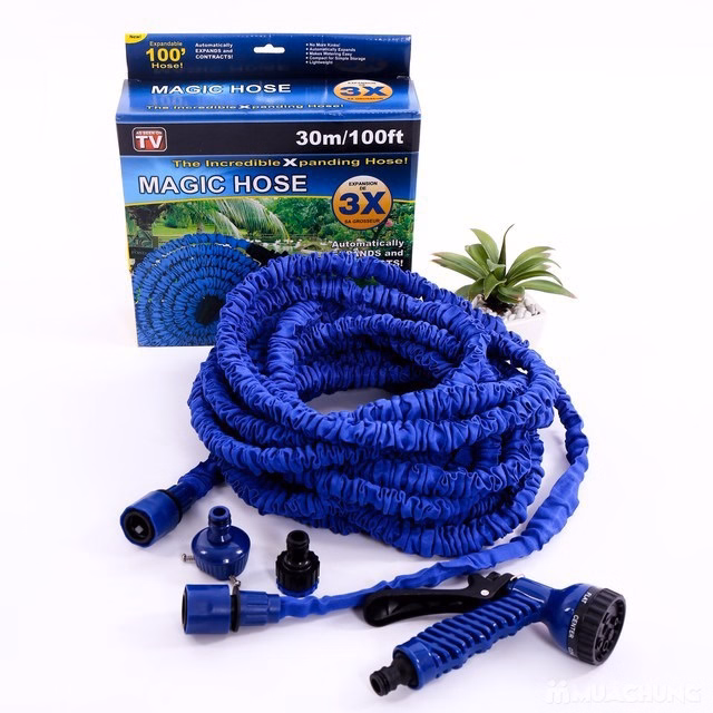 Vòi Xịt Giãn Nở 20/30M Tưới Cây, Rửa Xe Thông Minh Magic Hose Gd109 - Lady'S Passion - Ảnh 3