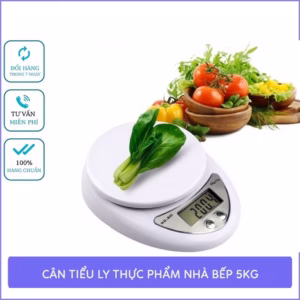 Cân Tiểu Ly Điện Tử Thực Phẩm Nhà Bếp Electronic Kitchen 5Kg Độ Chính Xác Cao Tuyệt Đối Gd118 - Lady'S Passion