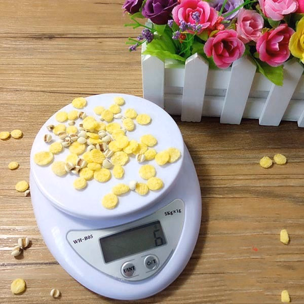 Cân Tiểu Ly Điện Tử Thực Phẩm Nhà Bếp Electronic Kitchen 5Kg Độ Chính Xác Cao Tuyệt Đối Gd118 - Lady'S Passion - Ảnh 6