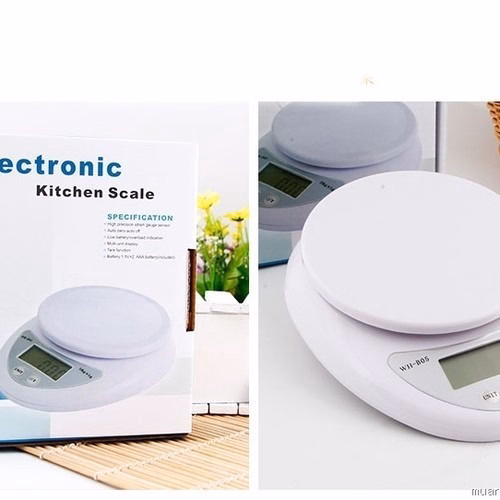 Cân Tiểu Ly Điện Tử Thực Phẩm Nhà Bếp Electronic Kitchen 5Kg Độ Chính Xác Cao Tuyệt Đối Gd118 - Lady'S Passion - Ảnh 2