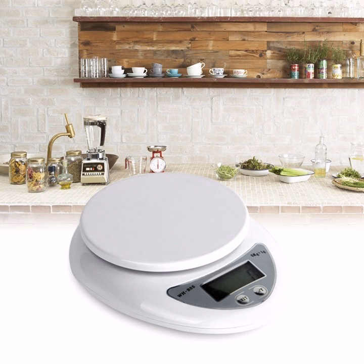 Cân Tiểu Ly Điện Tử Thực Phẩm Nhà Bếp Electronic Kitchen 5Kg Độ Chính Xác Cao Tuyệt Đối Gd118 - Lady'S Passion - Ảnh 7