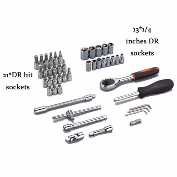 Bộ Dụng Cụ Mở Bu Lông Ốc Vít, Sửa Chữa Ô Tô Xe Máy, Đa Năng 46 Chi Tiết Gd126 - Lady'S Passion - Ảnh 6