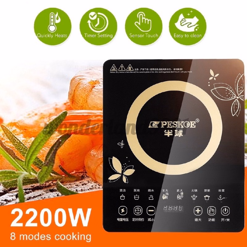Bếp Từ Cảm Ứng Mặt Kính Chịu Lực, Loại A+ Cao Cấp Nhất. Tiết Kiệm Điện Năng, An Toàn Khi Sử Dụng, Bảo Hành 24 Tháng Gd128 - Lady'S Passion - Ảnh 6
