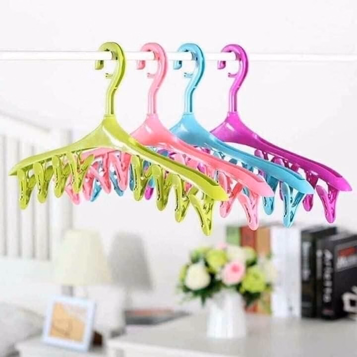 Combo 5 Móc Phơi Đồ 8 Kẹp Thông Minh Tiện Lợi Gd140 - Lady'S Passion - Ảnh 5