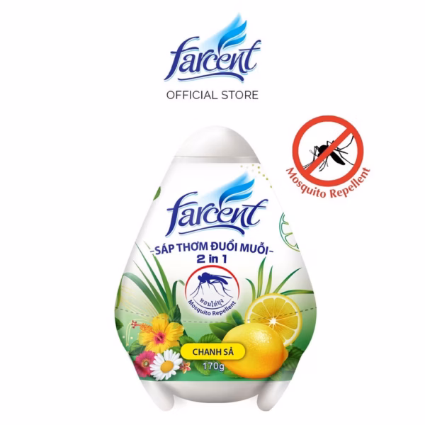 Combo 2 Hộp Sáp Thơm Hình Trứng Farcent 170G + 3 Túi Thơm Farcent 10G (Note Hương Trong Đơn Hàng)- Farcent - Ảnh 2