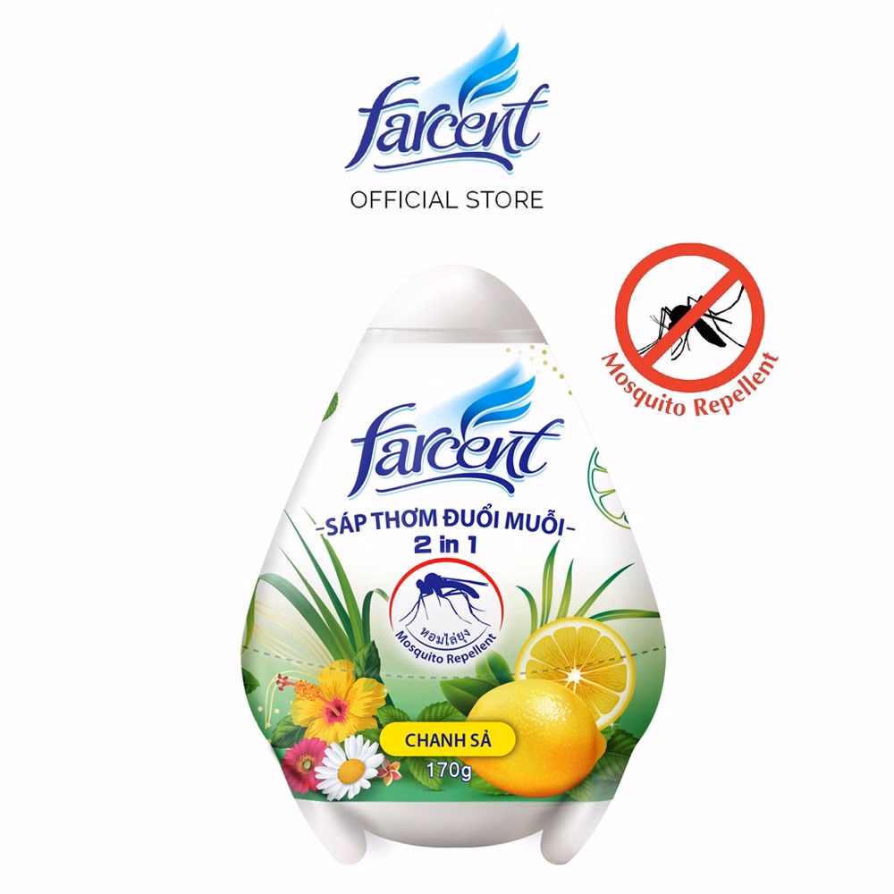 Combo 2 Hộp Sáp Thơm Hình Trứng Farcent 170G + 3 Túi Thơm Farcent 10G (Note Hương Trong Đơn Hàng)- Farcent - Ảnh 2