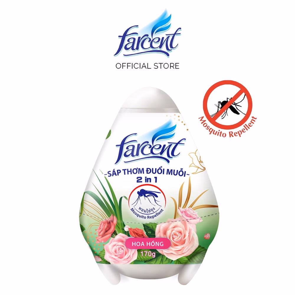 Combo 2 Hộp Sáp Thơm Hình Trứng Farcent 170G + 3 Túi Thơm Farcent 10G (Note Hương Trong Đơn Hàng)- Farcent - Ảnh 3