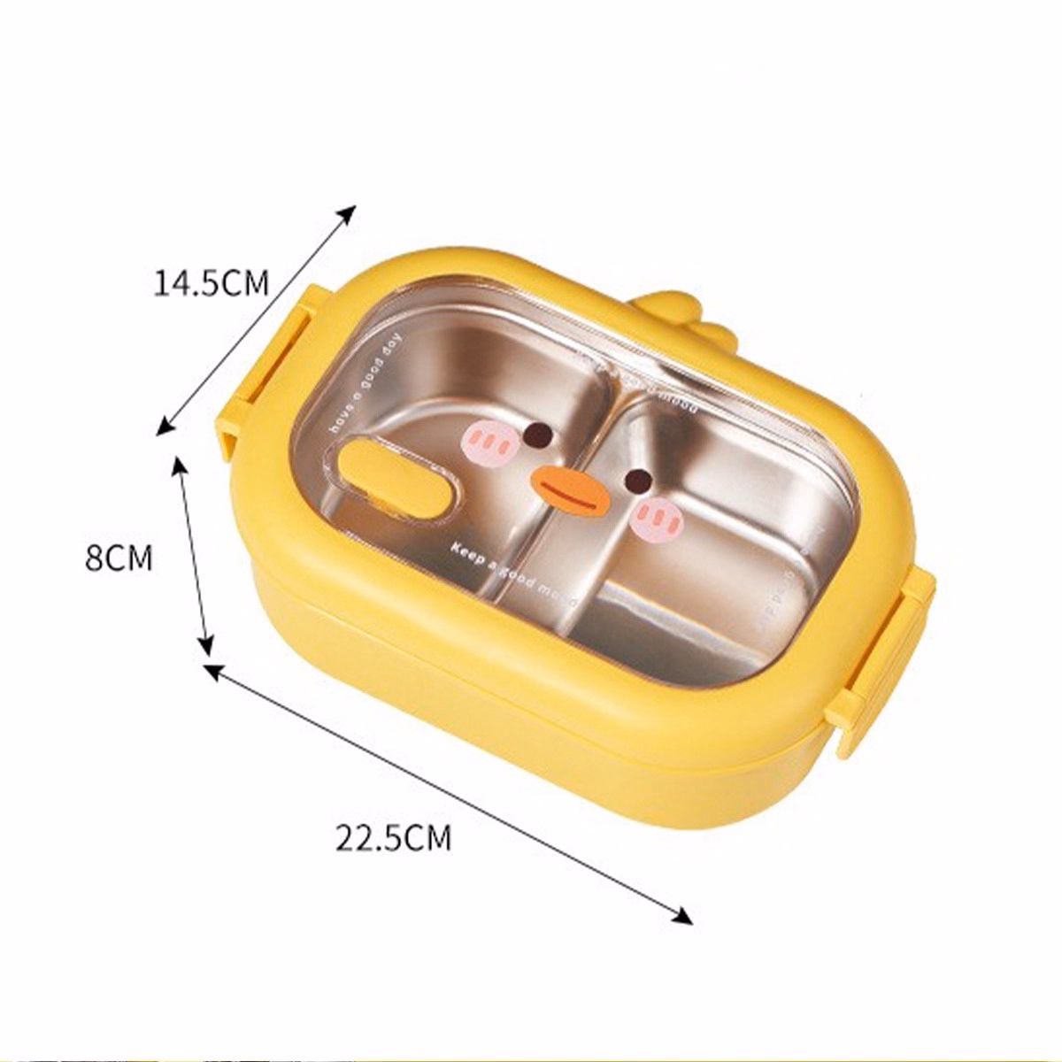 Hộp Cơm Inox 2 Ngăn Hính Thú - Gdn - Ảnh 3