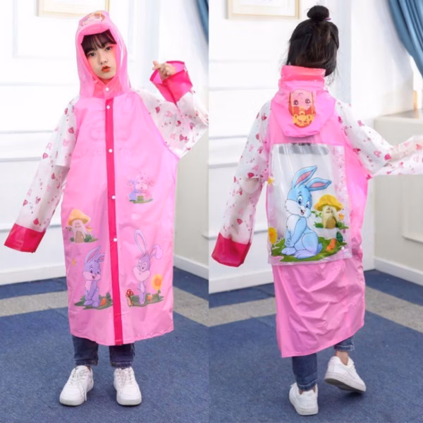 Áo Mưa Trẻ Em Cao Cấp Hình Thú Đáng Yêu Cho Bé 4 Đến10 Tuổi Gd167 - Lady'S Passion - Ảnh 10
