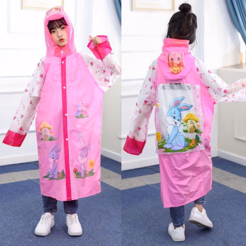 Áo Mưa Trẻ Em Cao Cấp Hình Thú Đáng Yêu Cho Bé 4 Đến10 Tuổi Gd167 - Lady'S Passion - Ảnh 10