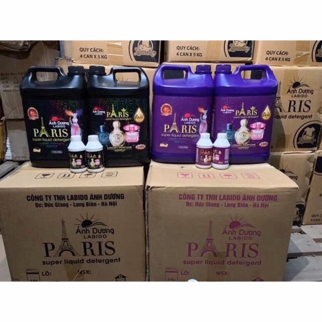 Nước Giặt Nước Hoa Đậm Đặc Paris 5L - Gdn - Ảnh 3