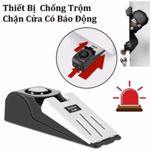 Thiết Bị Báo Động Chặn Cửa Chống Trộm - Silver
