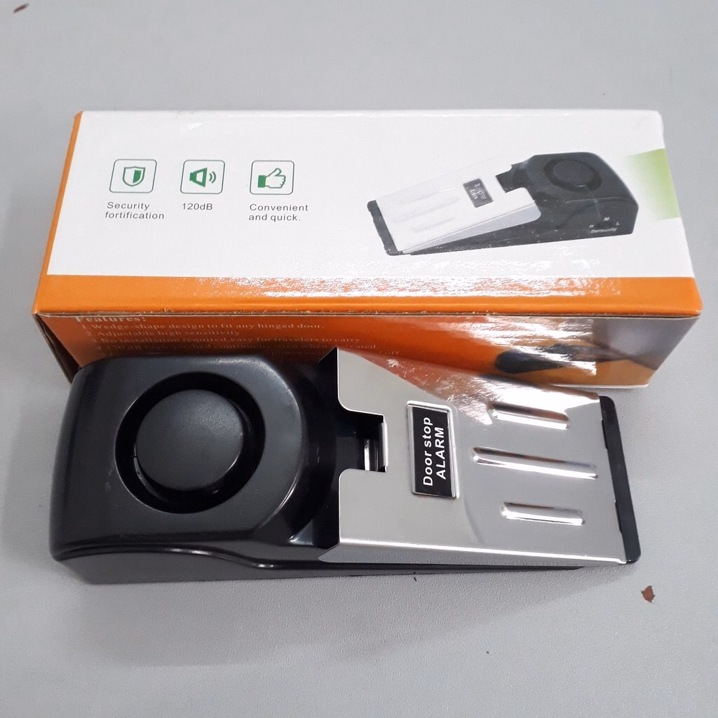 Thiết Bị Báo Động Chặn Cửa Chống Trộm - Silver - Ảnh 5