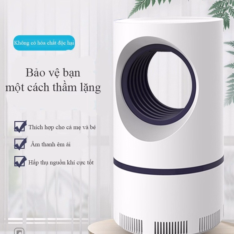 Đèn Bắt Muỗi Zun Yuan Ym - Silver - Ảnh 5