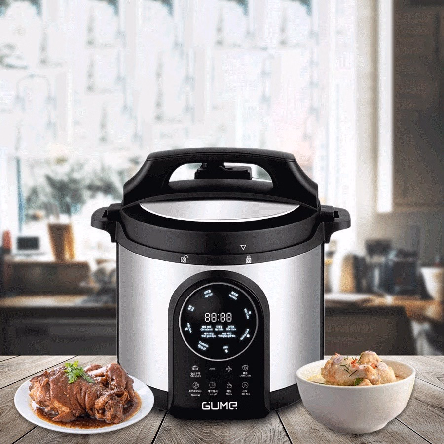 Nồi Áp Suất Điện Tử Đa Năng Gume Dung Tích 6L - Gume - Ảnh 2