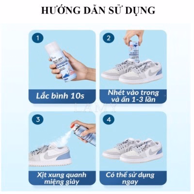 Chai Xịt Khử Mùi Chống Khuẩn Giày Nhật Bản - Gdn - Ảnh 4