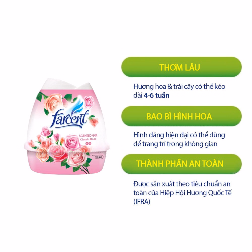 Combo 3 Hộp Sáp Thơm Farcent 200G - Farcent - Ảnh 4