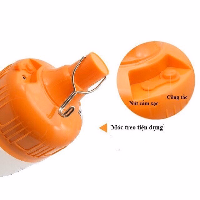 Bóng Đèn Tích Điện 150W - Silver - Ảnh 2