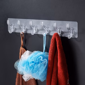 Dính Tường Nhôm 6 Móc - Su