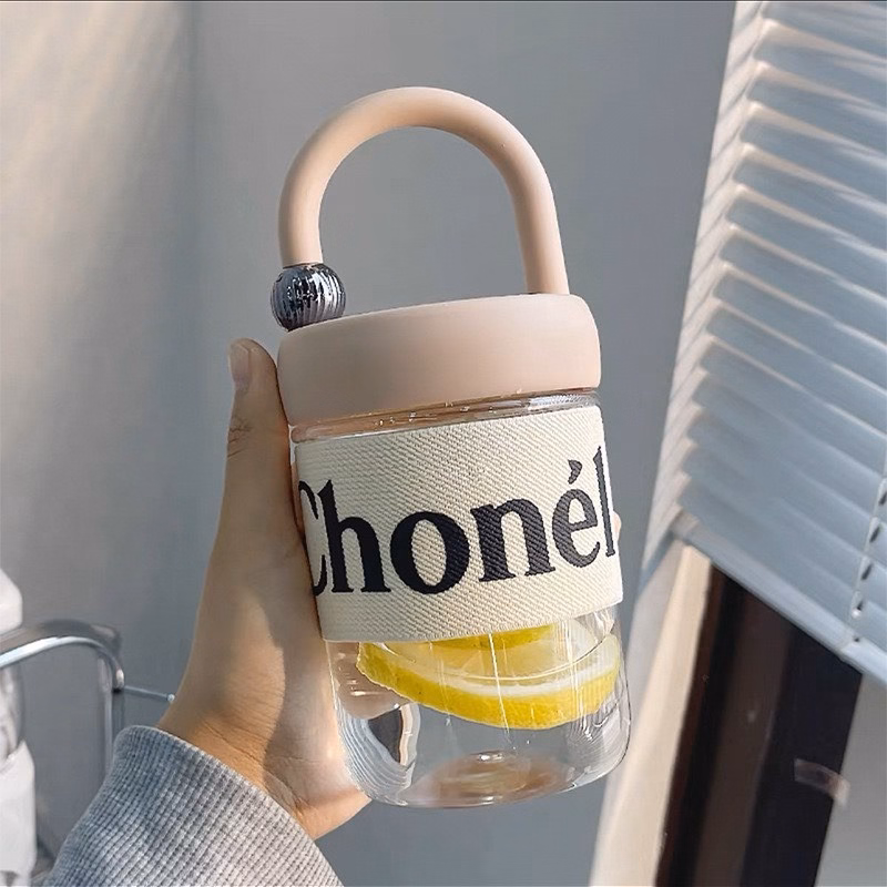 Bình Nước Chonel/Fashion Có Tay Cầm 450Ml - Su - Ảnh 5