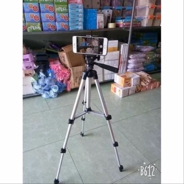 Giá Đỡ Điện Thoại, Máy Ảnh Tripod 3110 - Silver - Ảnh 3