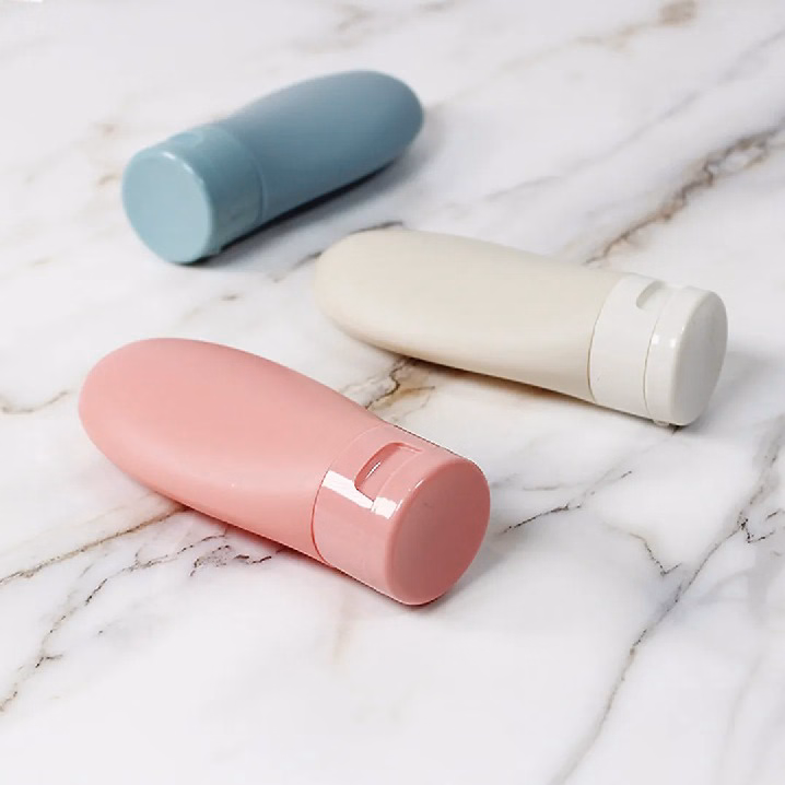 Set 3 Lọ Chiết Mỹ Phẩm, Dầu Gội, Sữa Tắm Có Túi Zip - Gdn - Ảnh 3