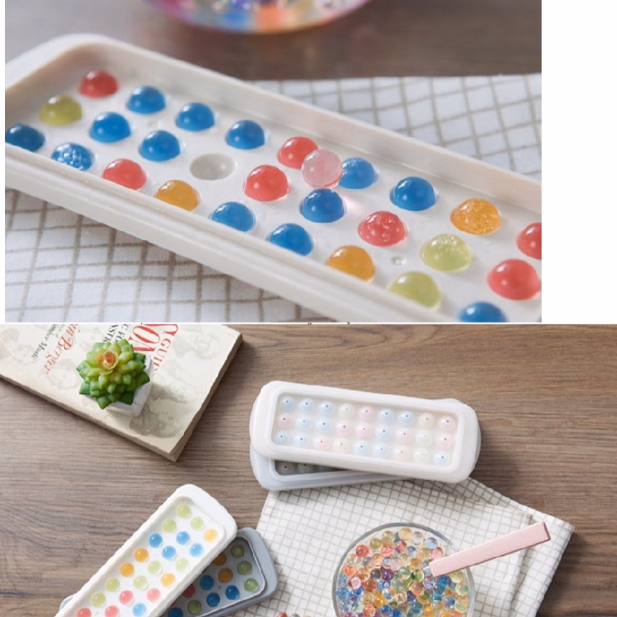 Bộ Khuôn Làm Đá Tròn Viên Nhỏ, Thạch, Hạt Trân Châu - Gdn - Ảnh 3