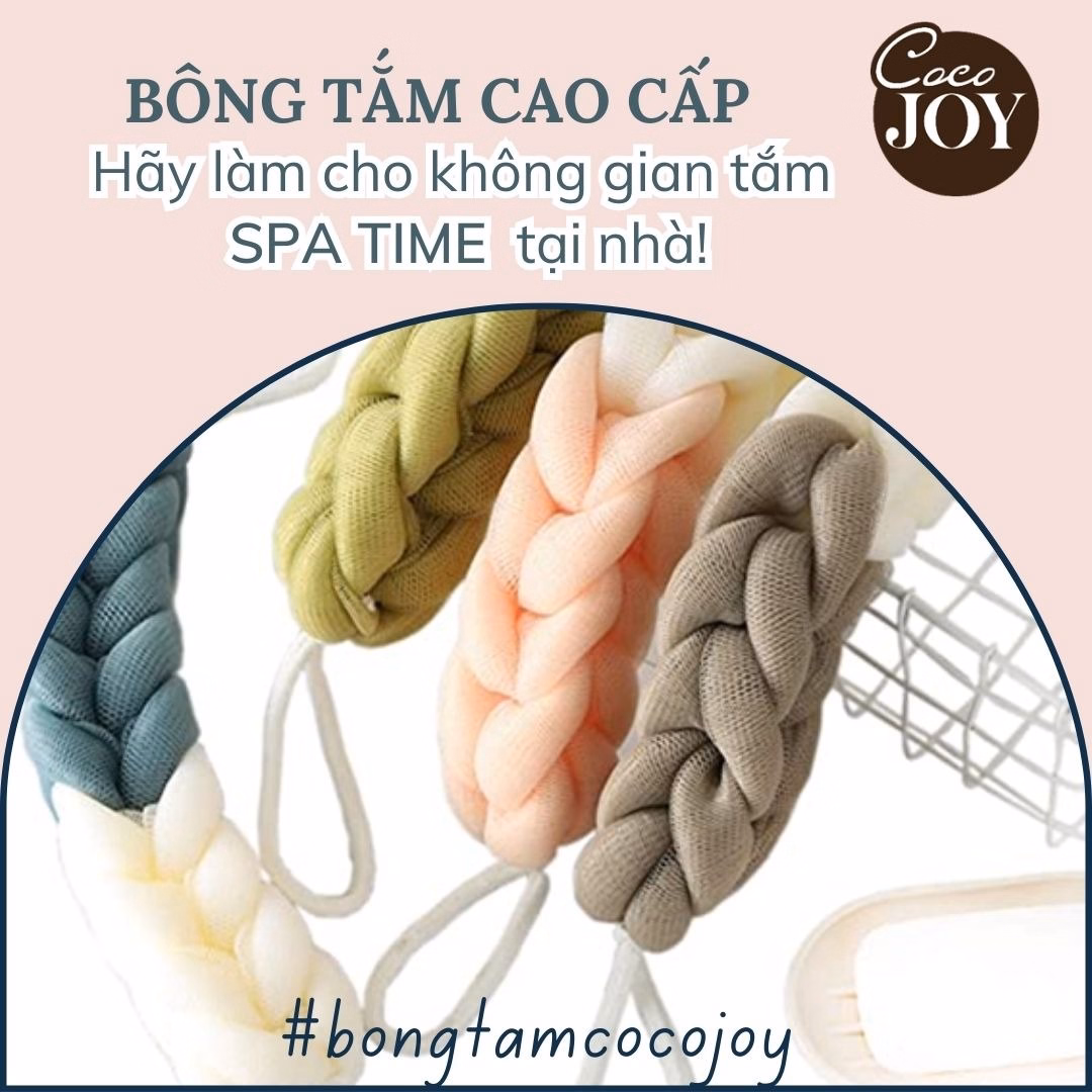 Bông Tắm Dài Mềm Mại - Coco Joy - Ảnh 3