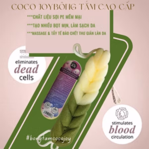Bông Tắm Dài Mềm Mại - Coco Joy