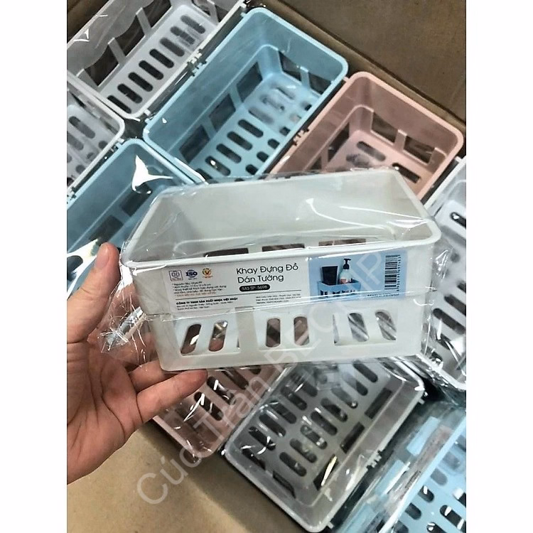 Khay Đựng Đồ Dán Tường Đa Năng Việt Nhật Ctb242 - Bechip - Ảnh 13