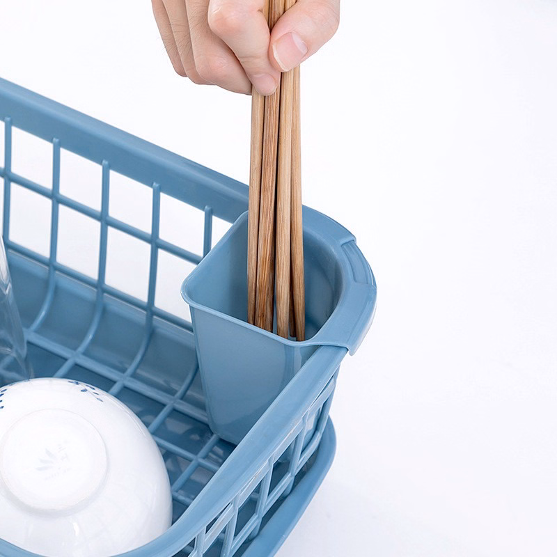 Rỗ Úp Chén Dĩa Có Khay Đựng Nước - Gdn - Ảnh 2