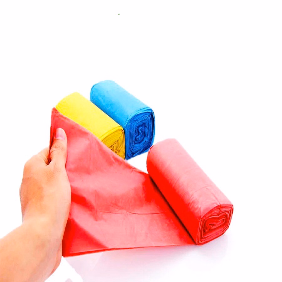 Túi Đựng Rác 3 Màu (Bọc 3 Cuộn 1Kg) Size Tiểu 44X56Cm - Gdn - Ảnh 2