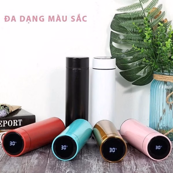 Bình Giữ Nhiệt Thông Minh Có Hiển Thị Nhiệt Độ 500Ml Ctb245 - Bechip - Ảnh 3