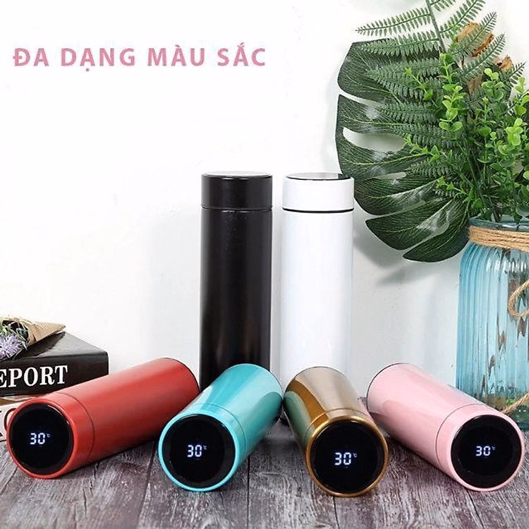 Bình Giữ Nhiệt Thông Minh Có Hiển Thị Nhiệt Độ 500Ml Ctb245 - Bechip - Ảnh 3